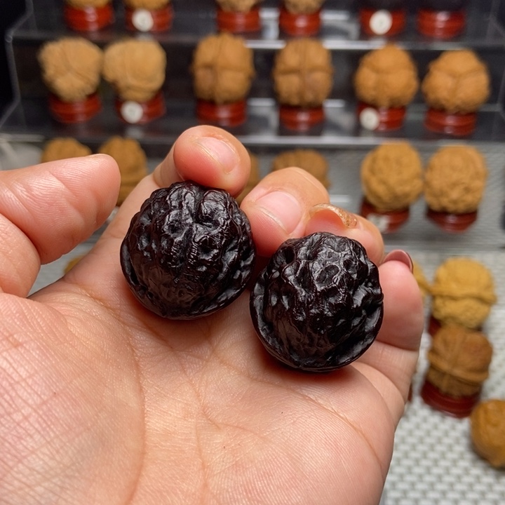 文玩核桃把件小*李网红蛙101