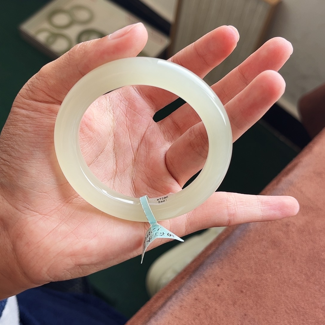 和田玉手镯未镶嵌❤️****