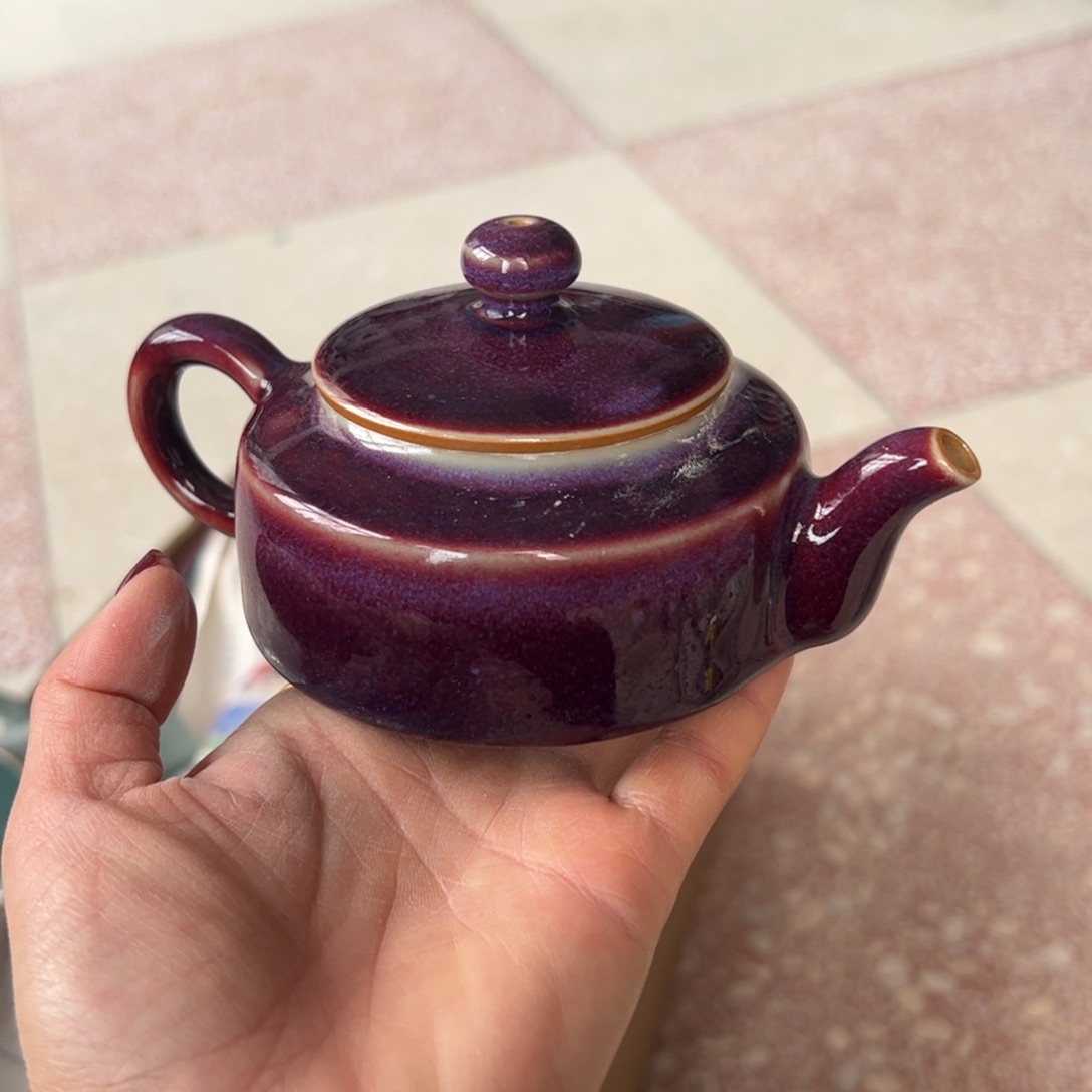 摆件郑家钧窑摆件微