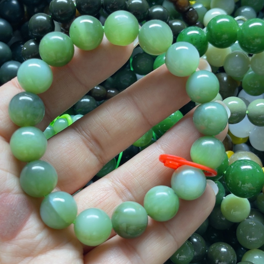 和田玉手链未镶嵌