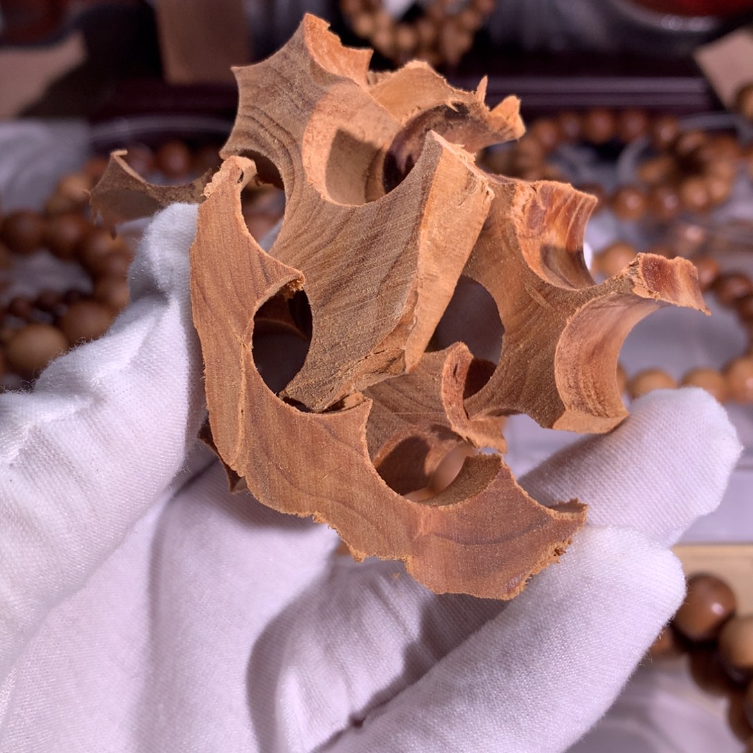 檀香木其他25克奶香天花板碎料