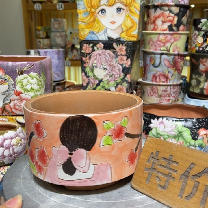 景德镇艺术手绘作品