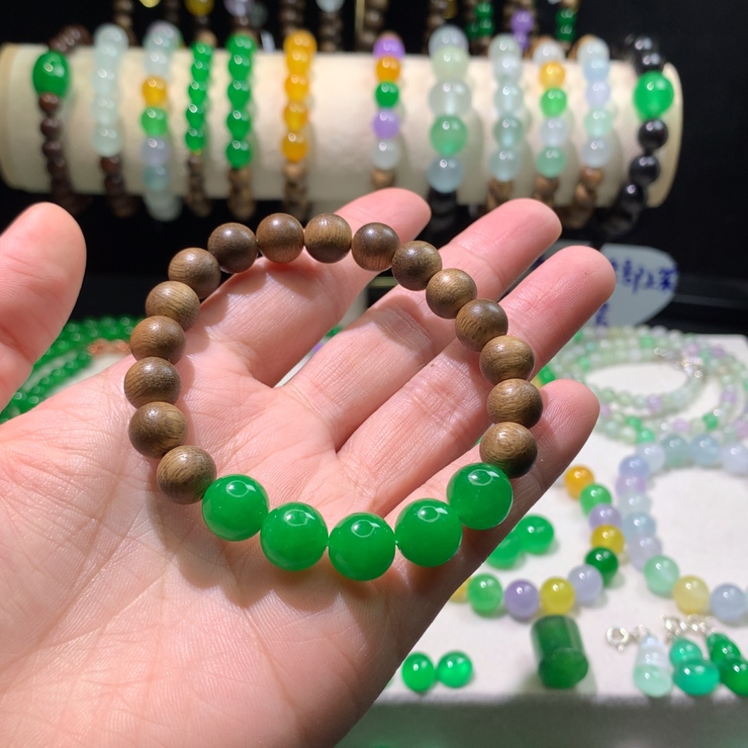 时尚简约满绿手链