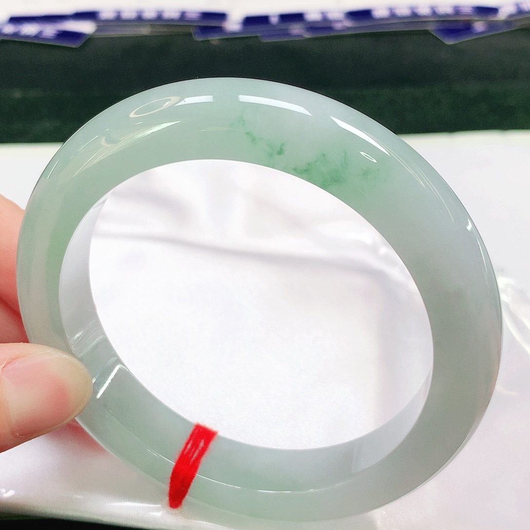 翡翠手镯未镶嵌39号60.6圈