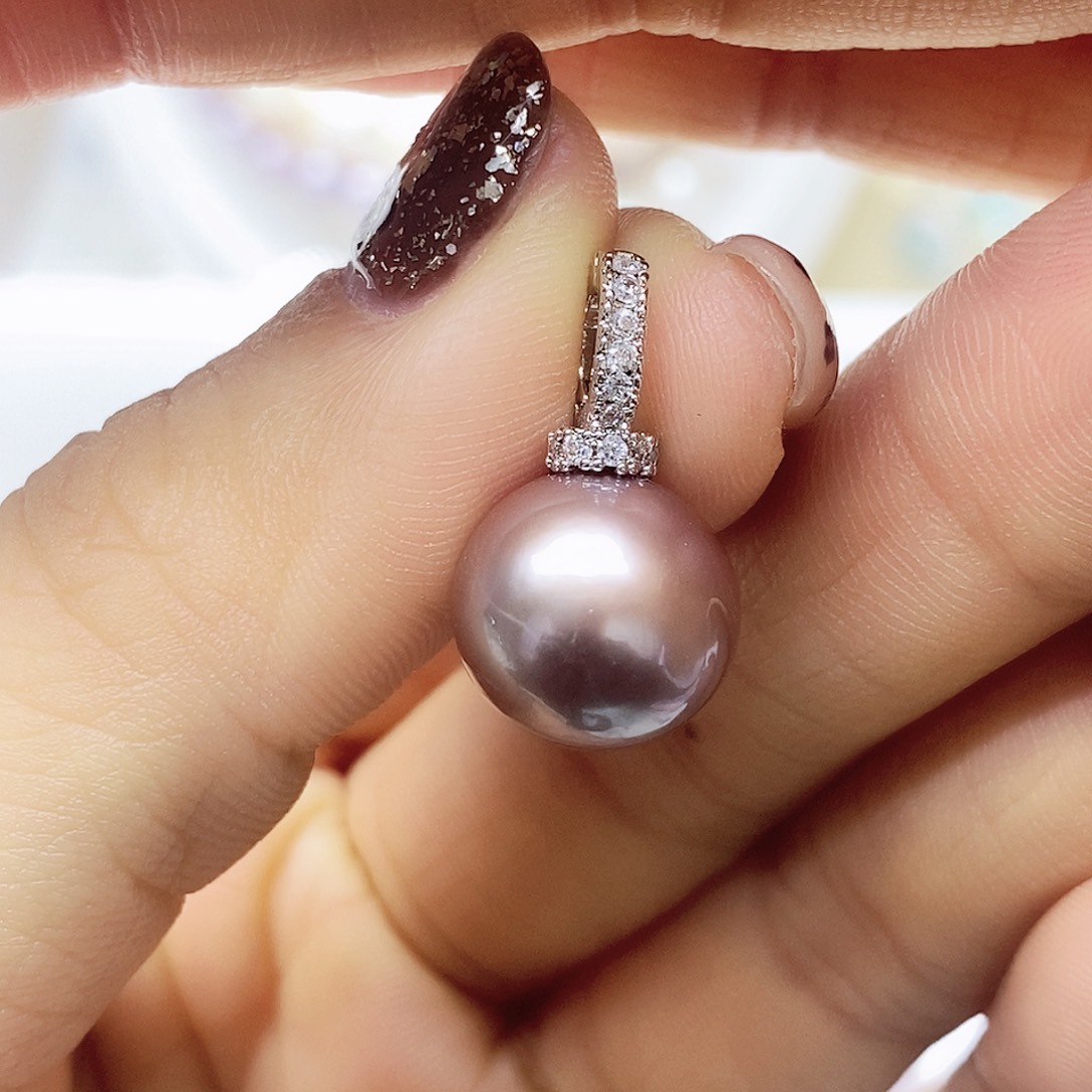 未镶嵌吊坠淡水珍珠