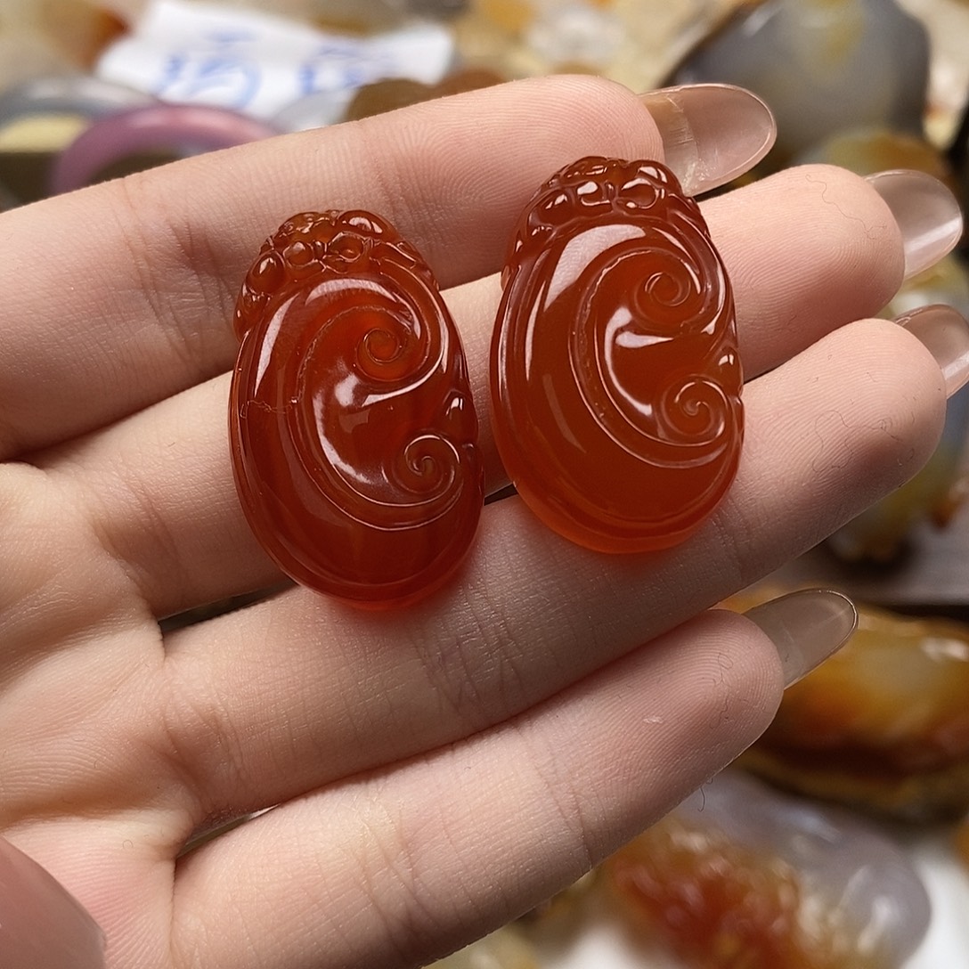 玛瑙/玉髓未镶嵌颈饰