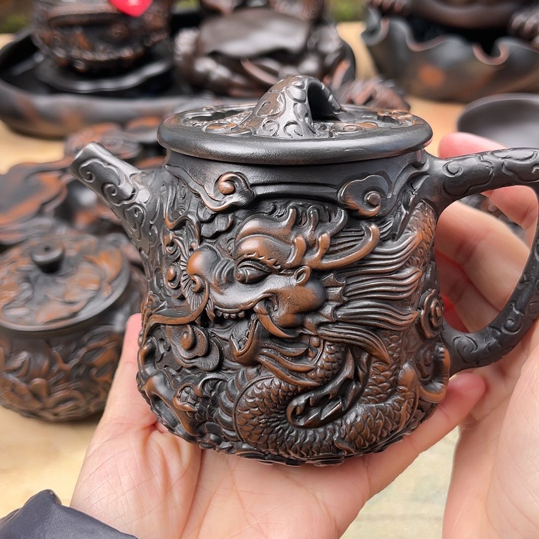壶刘****菜云南紫陶茶壶茶壶