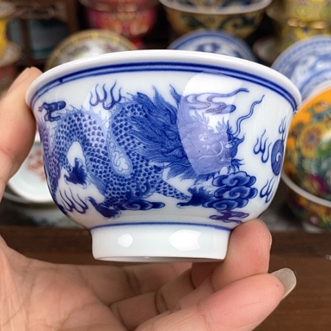 景德镇陶瓷藏式茶碗