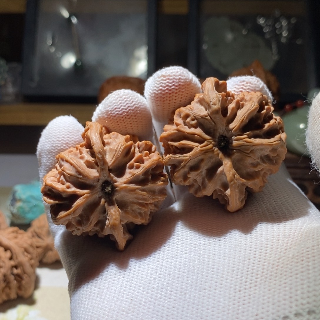 处***难吊坠文玩核桃苹果园43