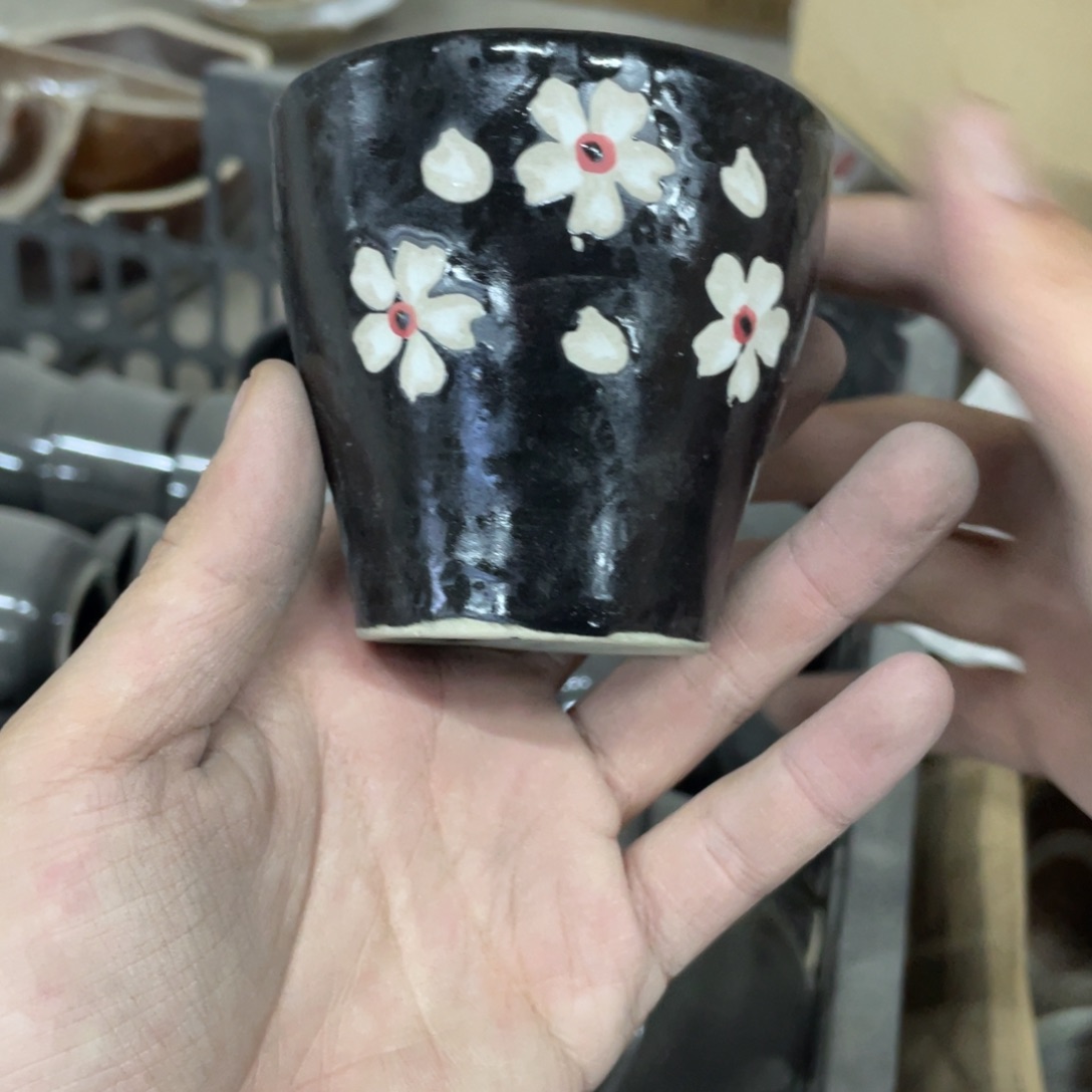 盘瓷器去微瑕不退不换两只