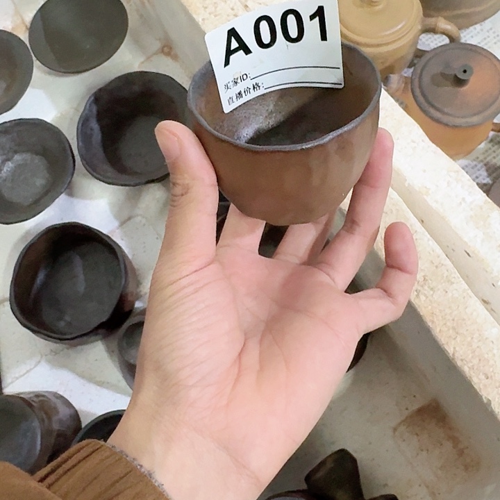 紫砂茶壶坭兴陶柴烧