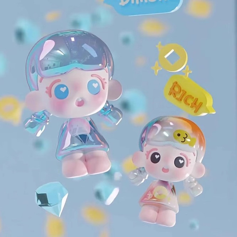 满满【拆盒】倒倒心情工坊萌粒（许愿）系列潮玩盲盒代拆