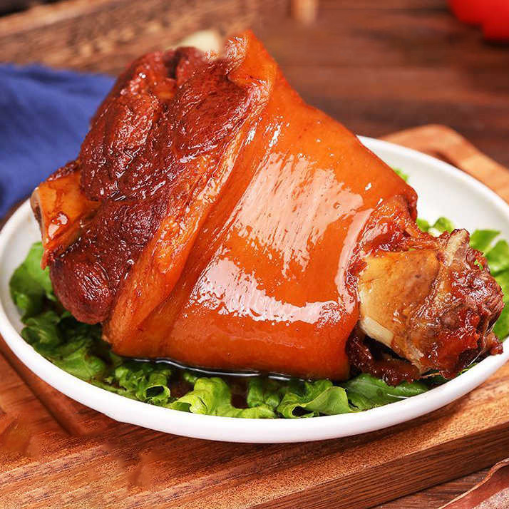 即食红烧带骨小肘子熟食肘子小蹄髈卤味即食熟食卤肉下酒菜