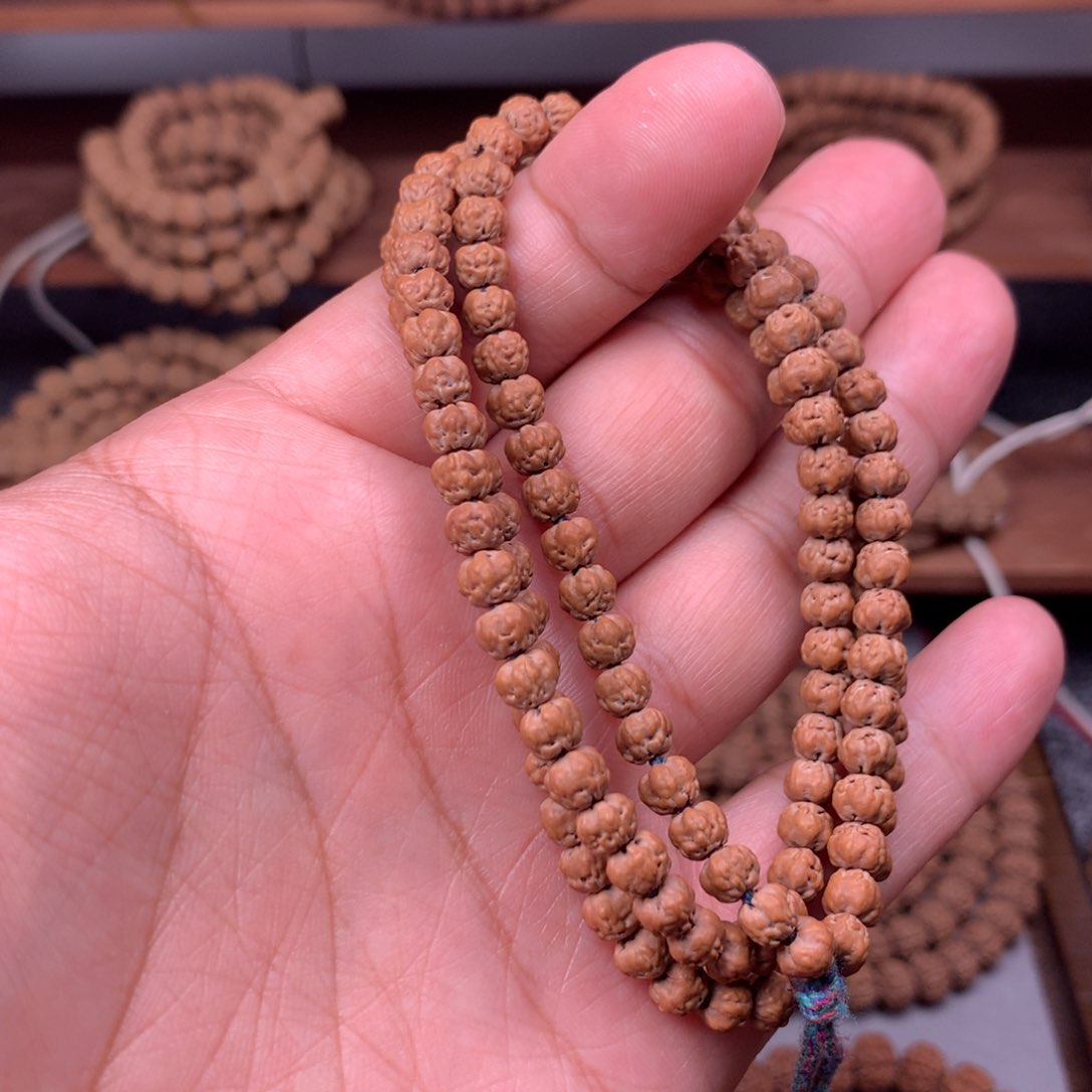 金刚菩提吊坠皮****7佛手