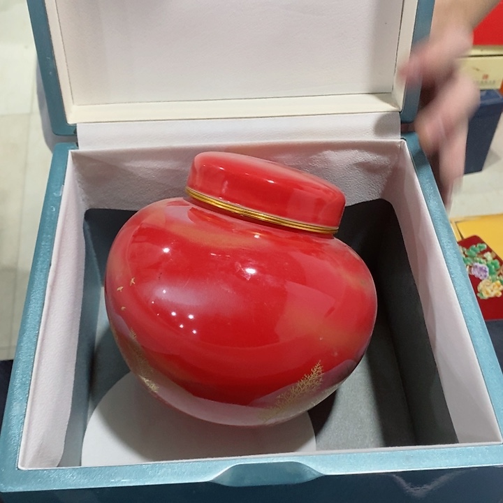 罐（不带礼盒）陶瓷茶叶罐储物罐