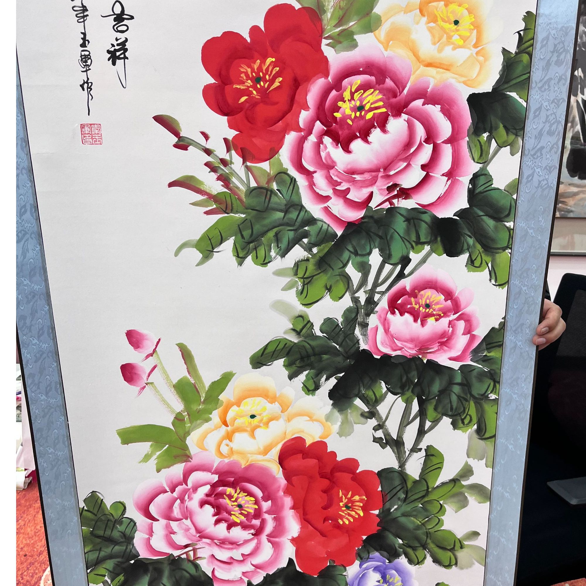 橱窗展示/墨润鑫海文化/国画秦玉军老师/有证书/文玩好物