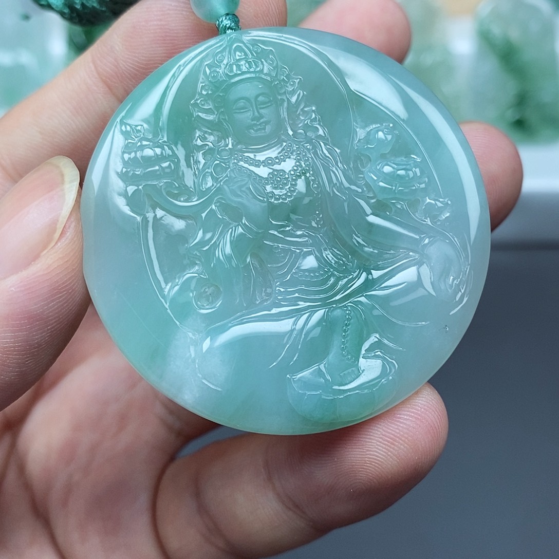 颈饰未镶嵌翡翠翡翠