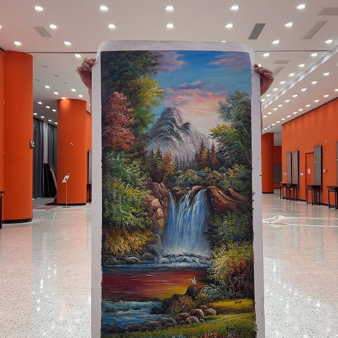 国画二郎展览原作