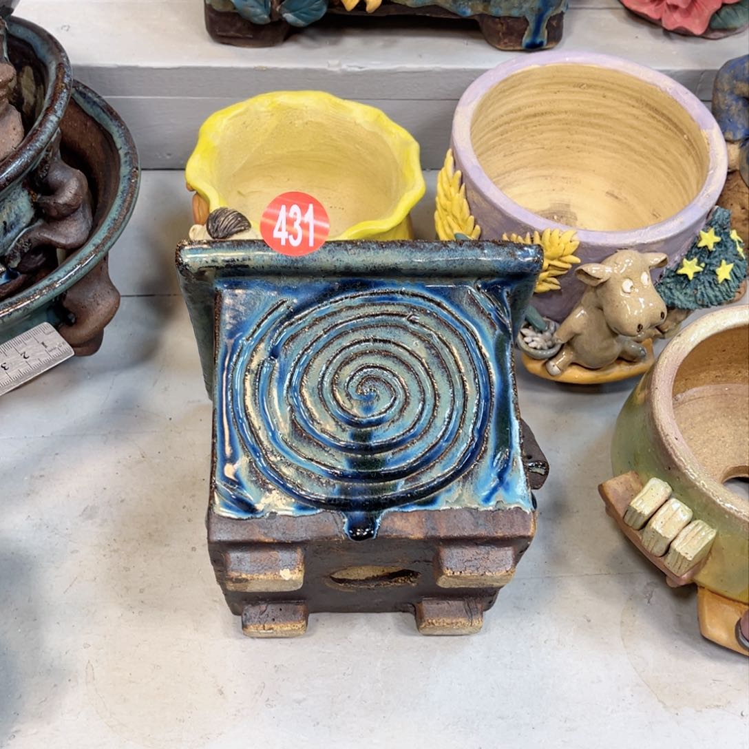 陶瓷微瑕431 号陶然花盆