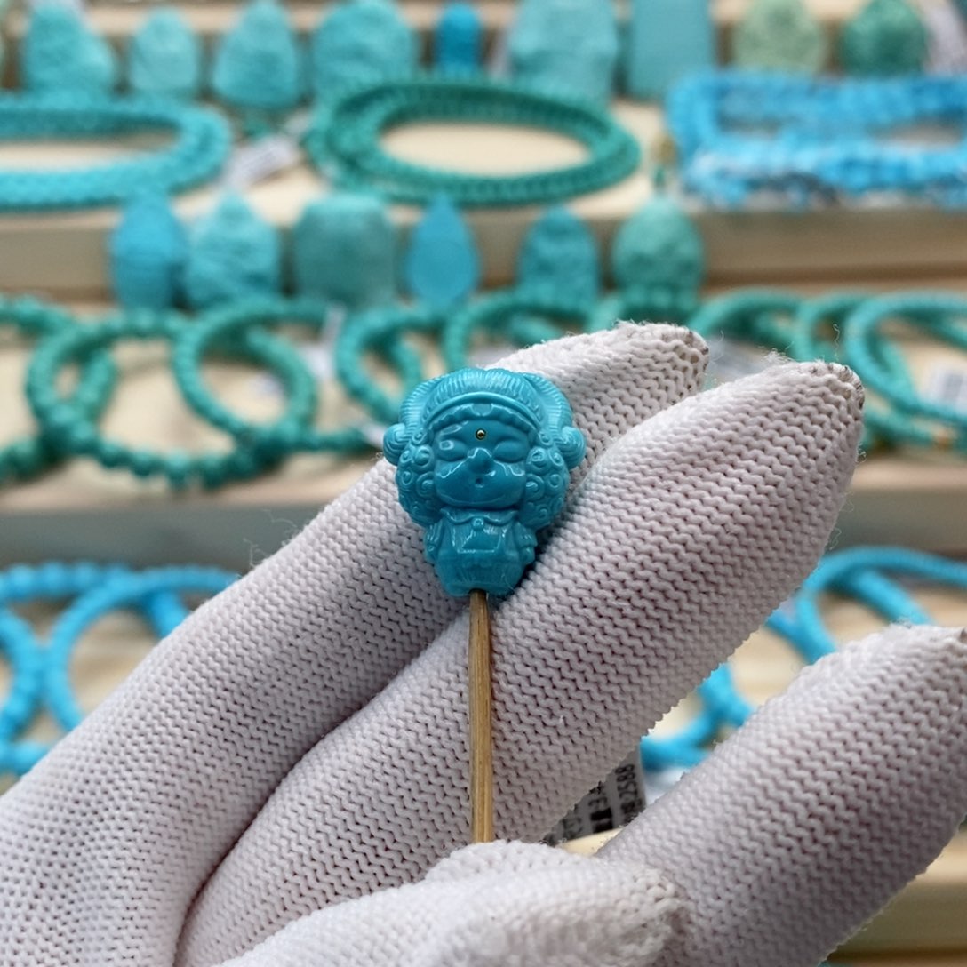 绿松石珠宝奇石未镶嵌