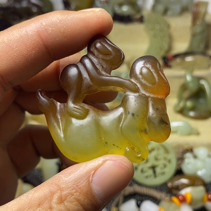 和田玉挂件未镶嵌