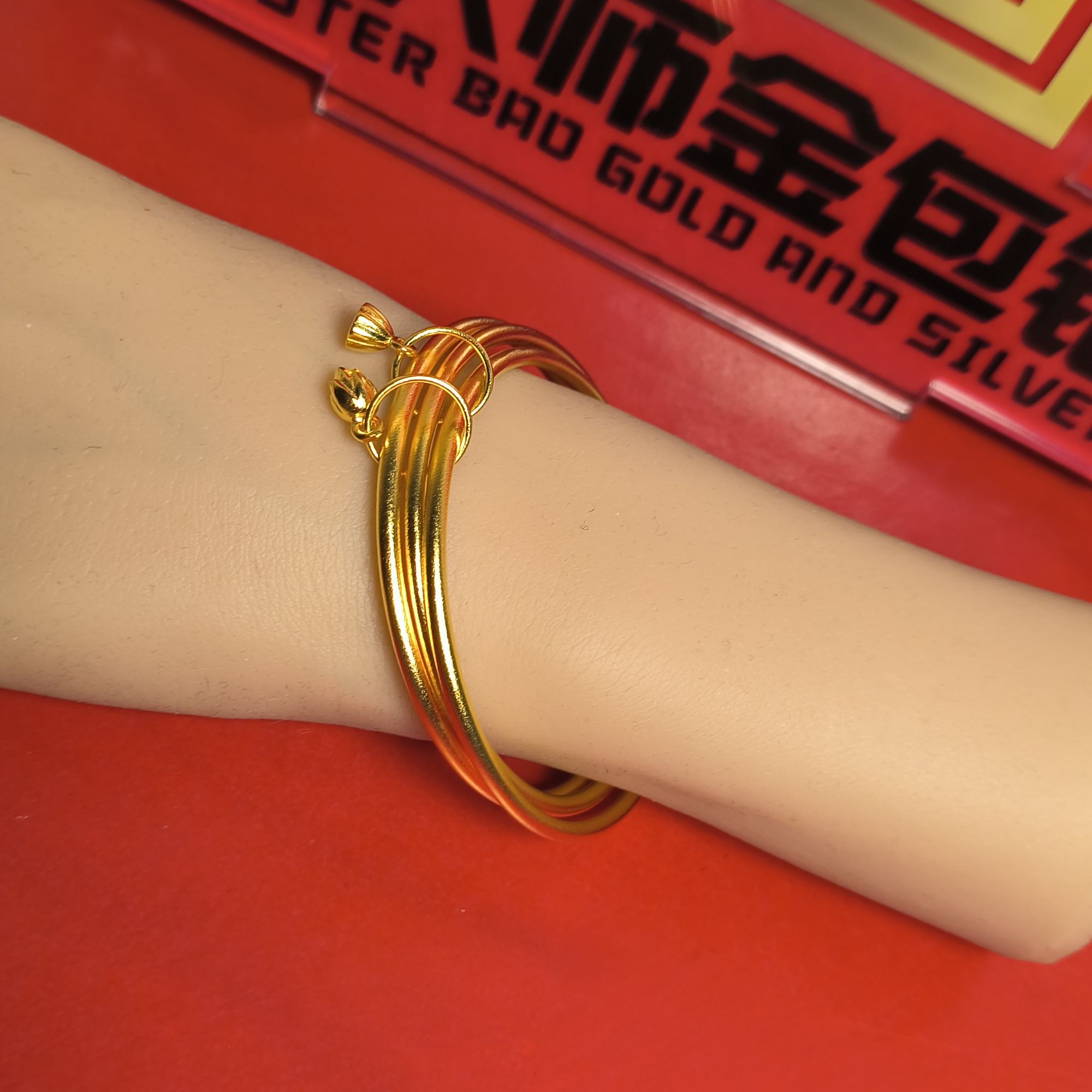 足银手镯 三生三世手镯古法