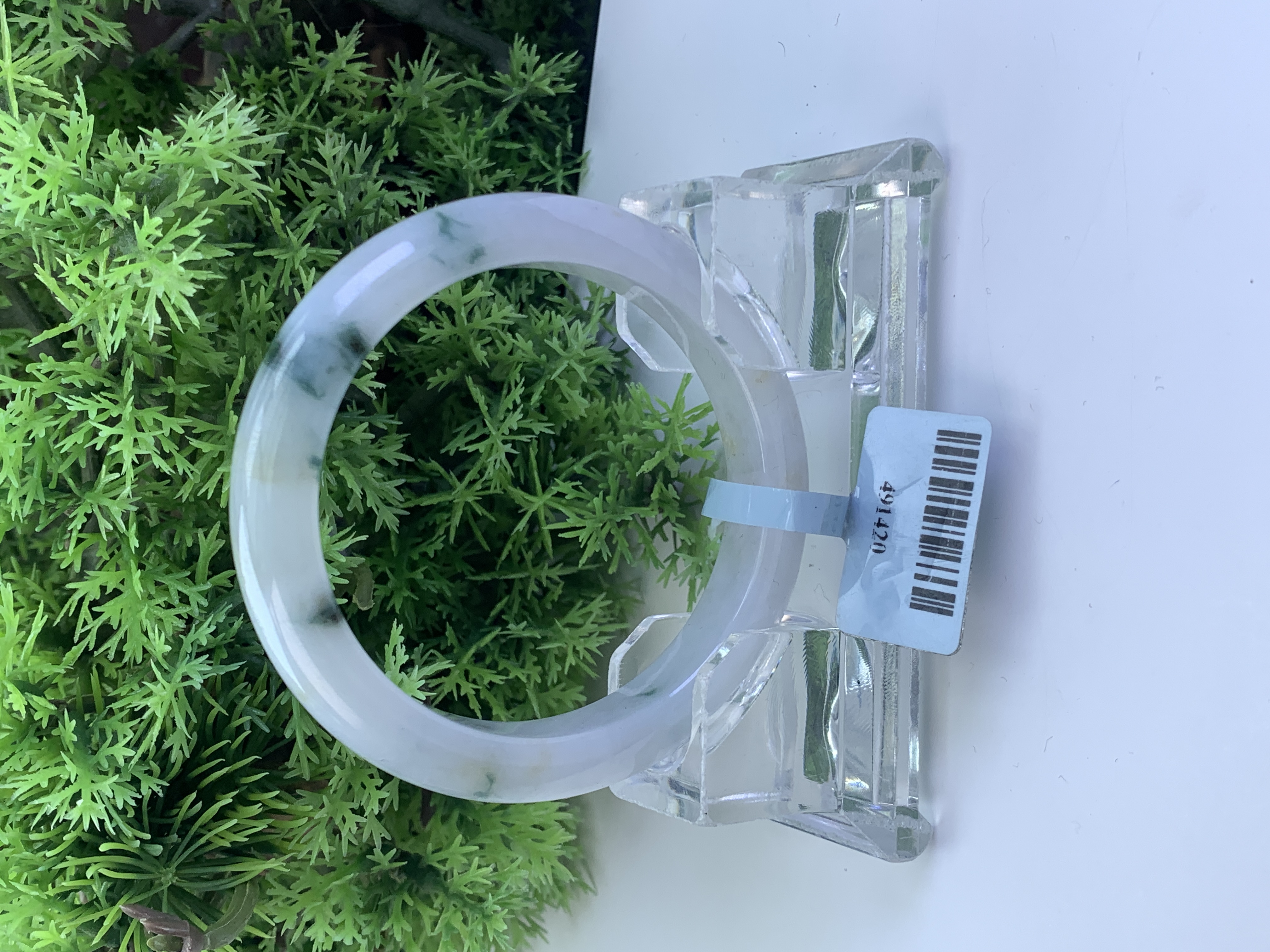 【刘思懿】天然缅甸A货翡翠手镯-Q-1