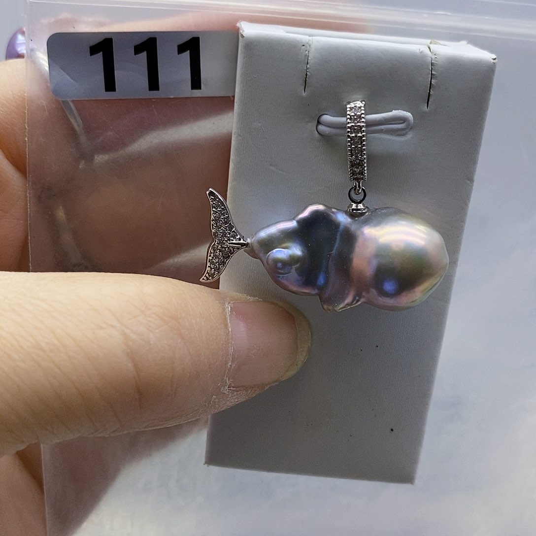 颈饰合金淡水珍珠