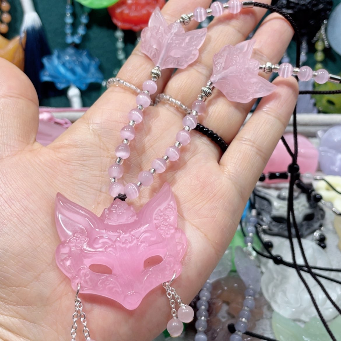 【闪购商品】未镶嵌岫玉颈饰67项链