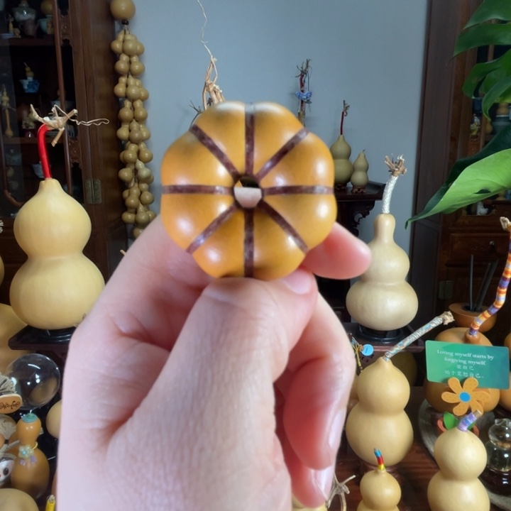 南瓜甜甜圈手作葫芦