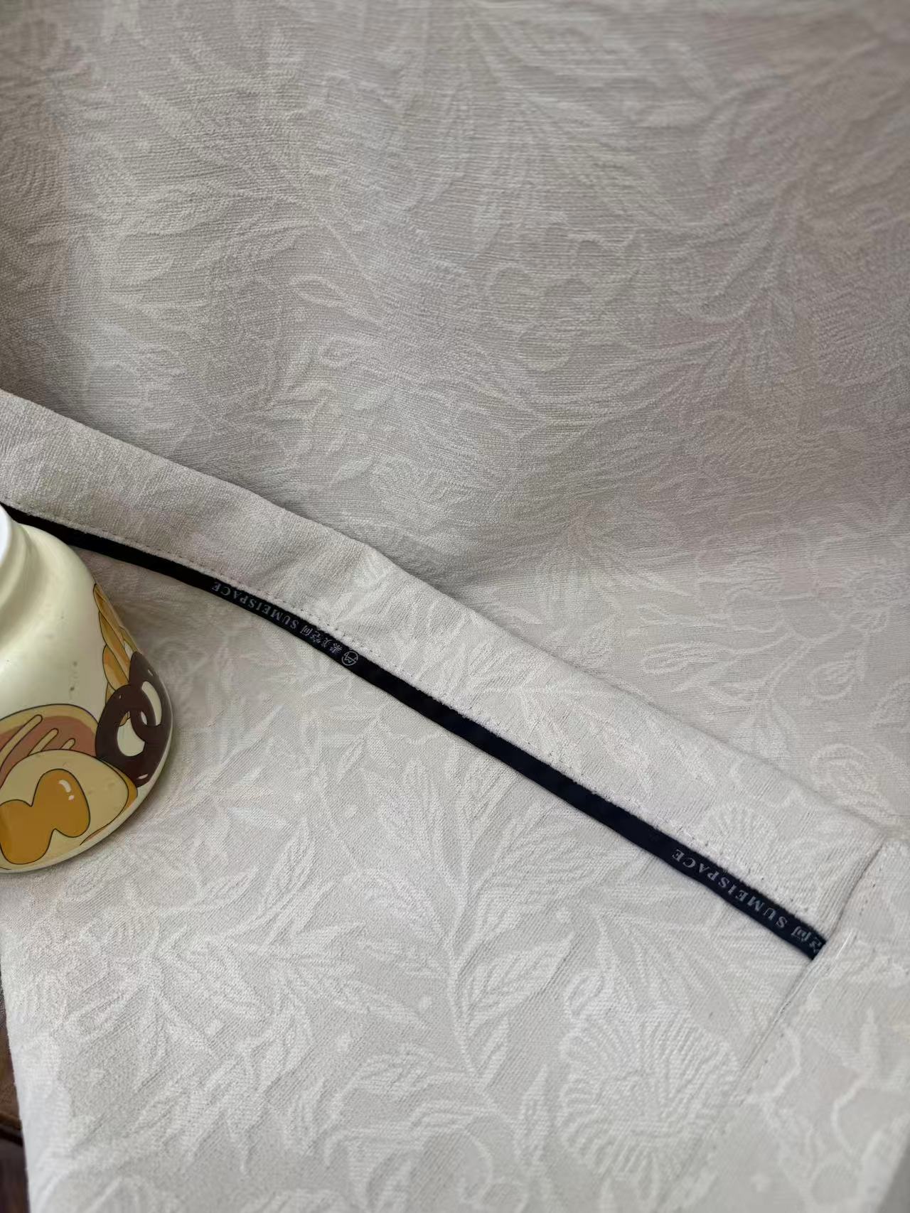 【双面蔷薇】高端私人定制现代极简轻奢风格窗帘