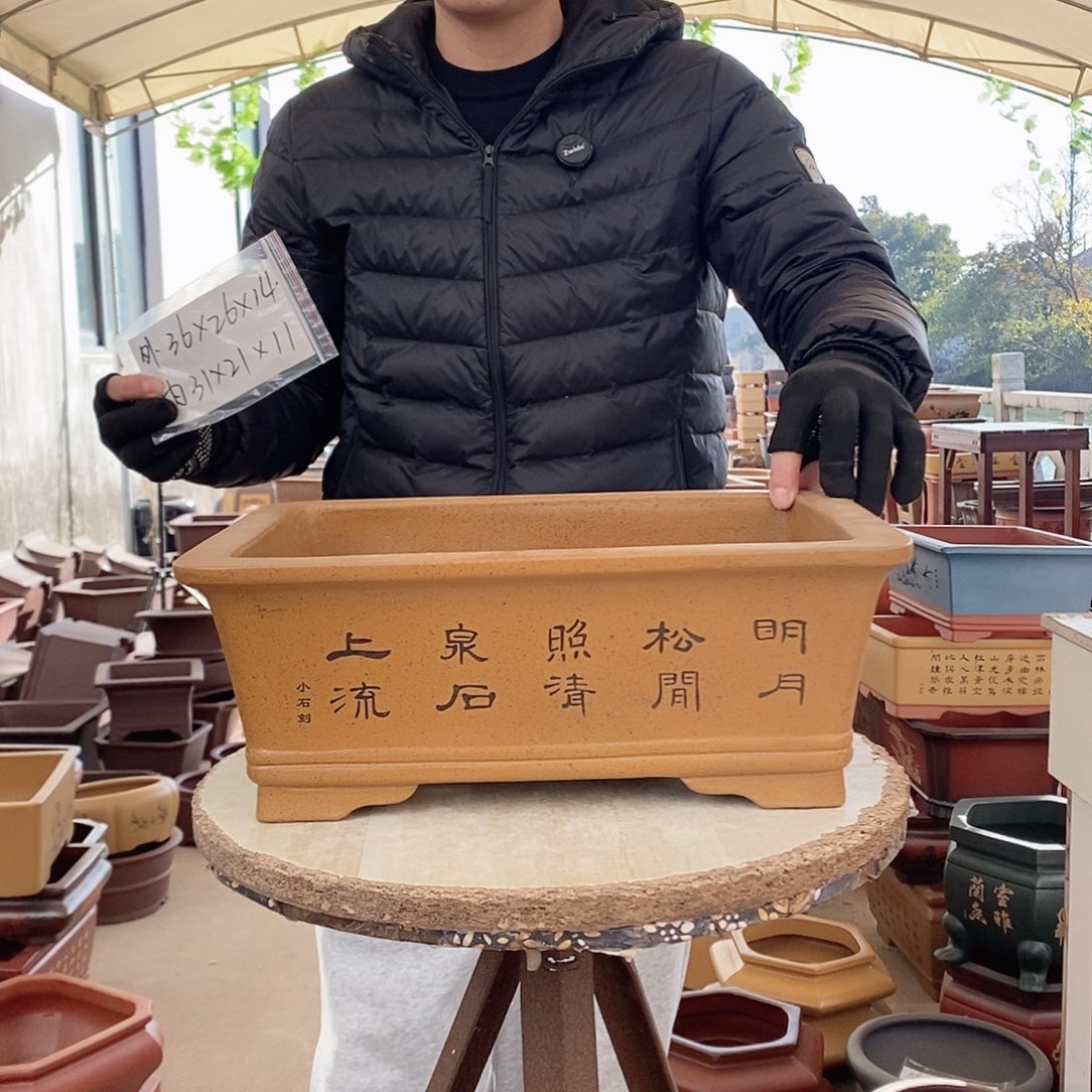 紫砂花盆紫砂花盆