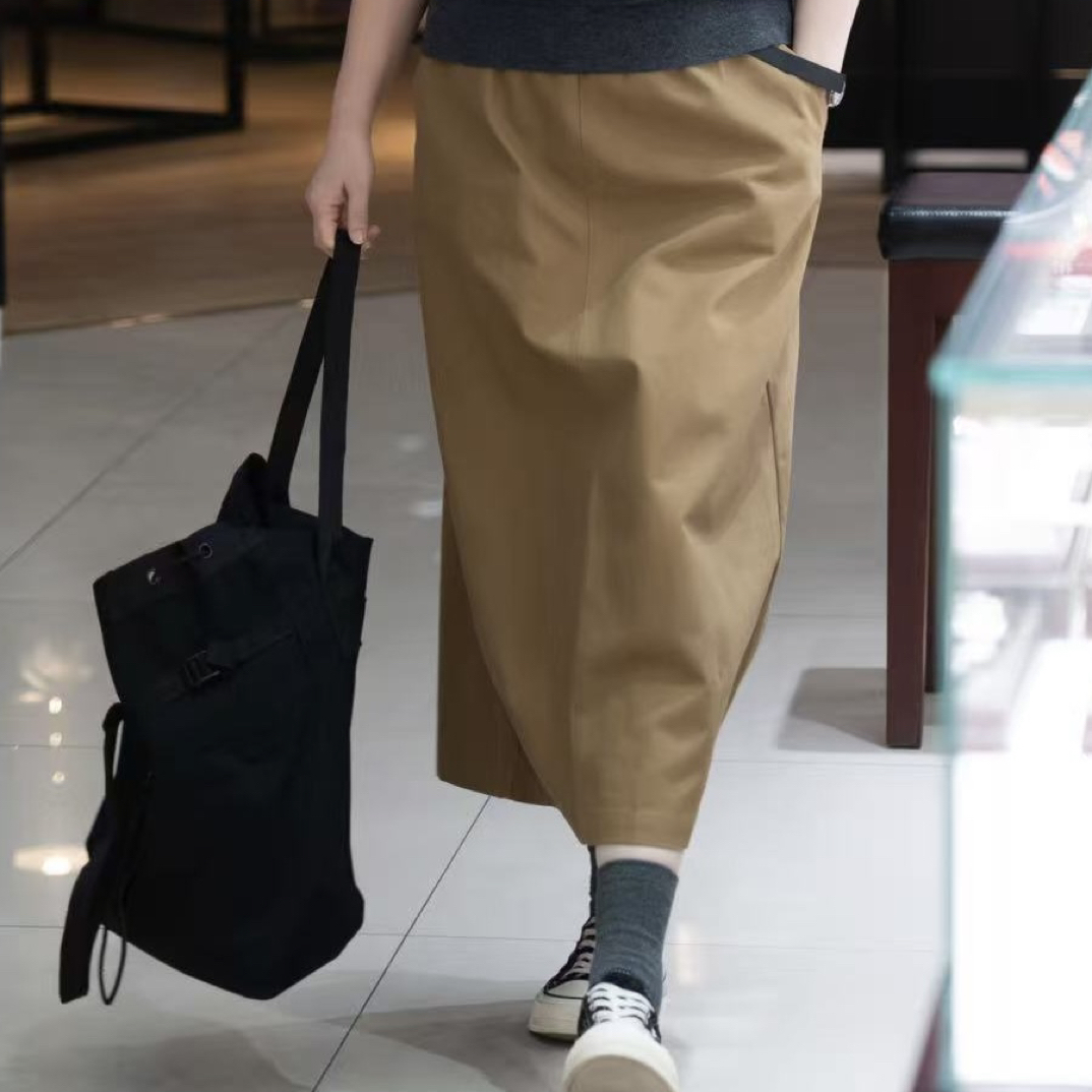 250597/240597菲玛掂福利纯棉无弹中长款裙不支持七天无理由退换