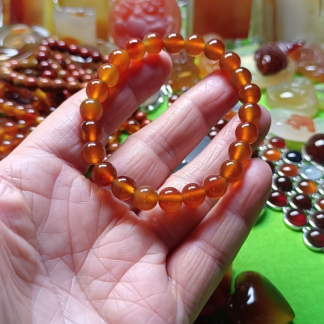 玛瑙/玉髓未镶嵌手链