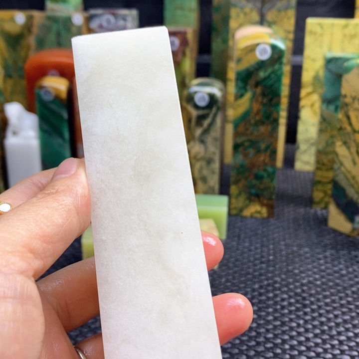 青田石我**素青田石印章石