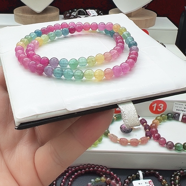 手链碧玺未镶嵌7号