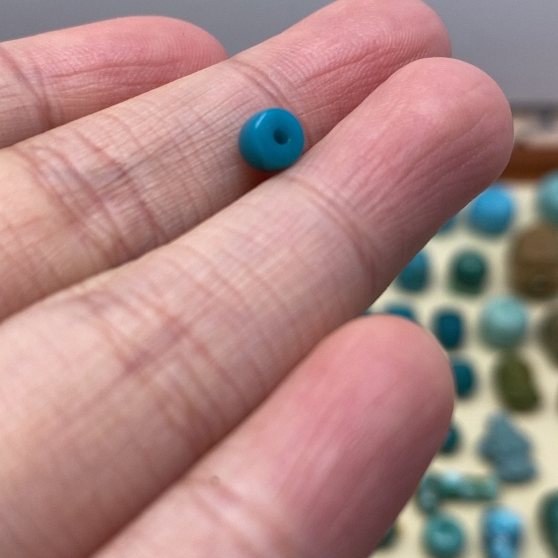 绿松石珠宝半成品未镶嵌