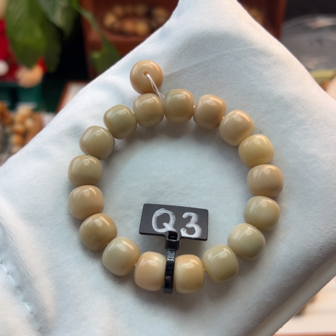 菩提根/象牙果手串卡13桶珠全品3