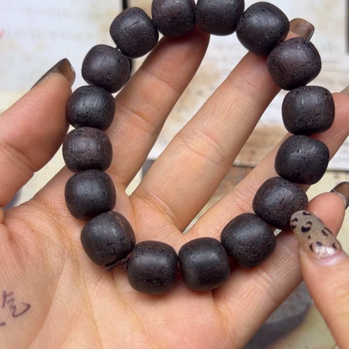 降真香手串/手链降真香1314阴沉绿油东芝结晶超一档