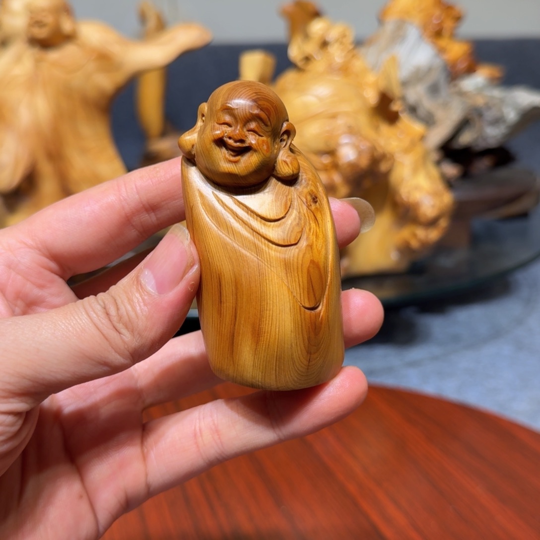 柏木（崖柏）崖柏手把件摆件