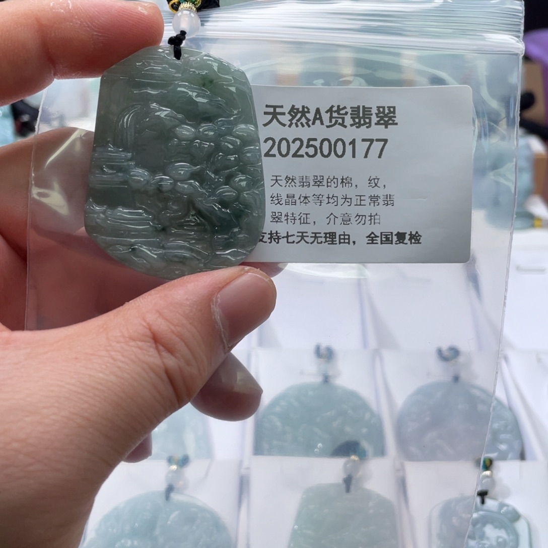 翡翠未镶嵌颈饰3128856