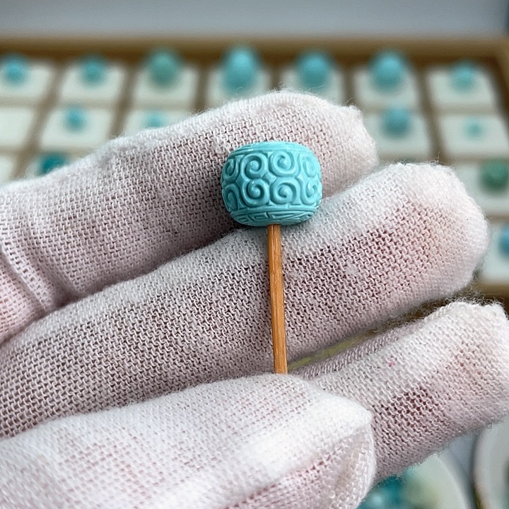 绿松石珠宝奇石未镶嵌