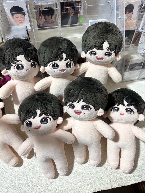 自制收藏版2.0娃娃20cm 裸娃无衣服