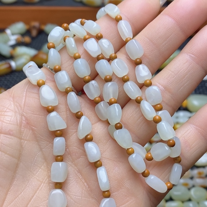 和田玉手链未镶嵌