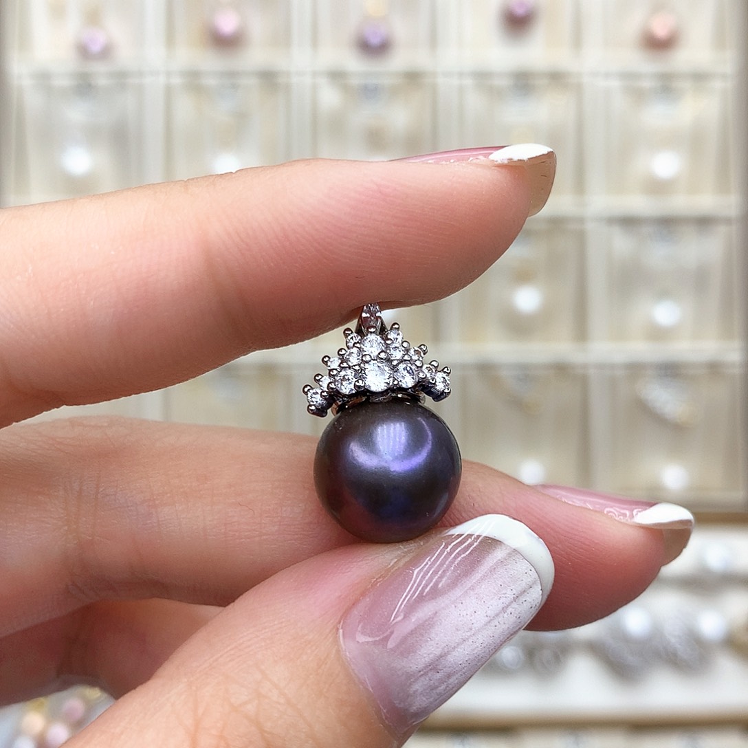 淡水珍珠合金吊坠(赠链)