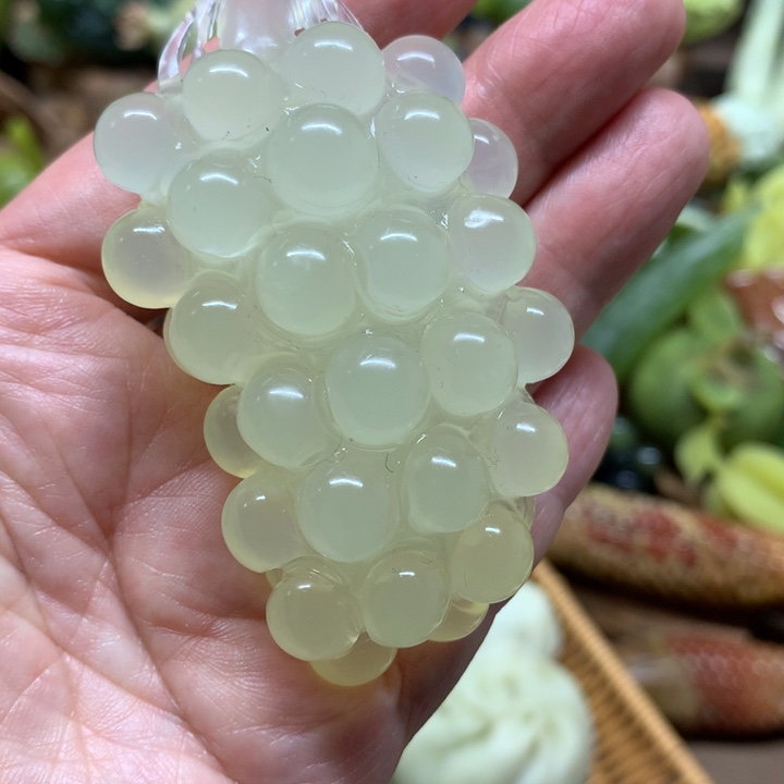 蛇纹石玉手把件未镶嵌惠*