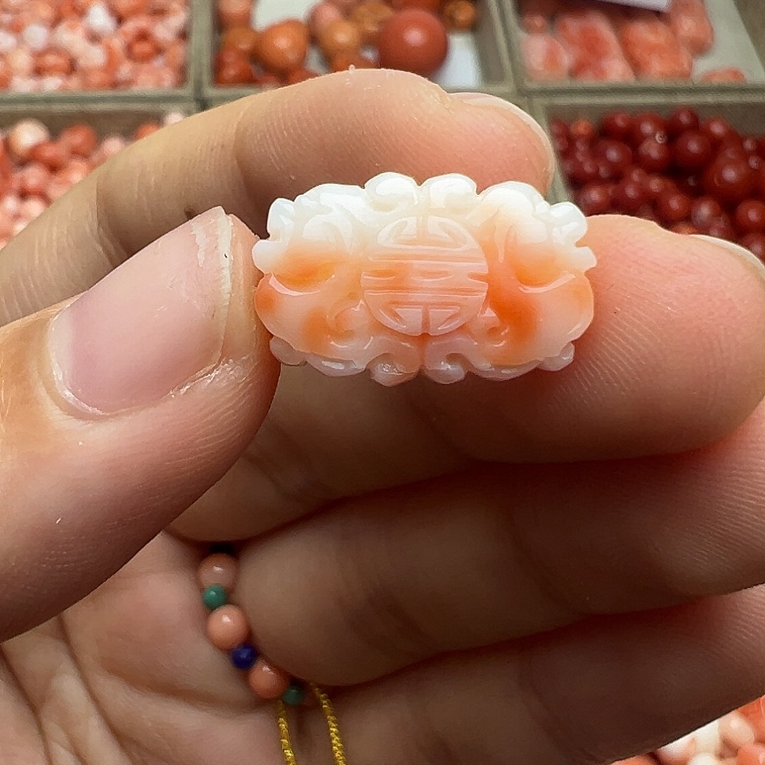 银S925深水古龙牌左右孔
