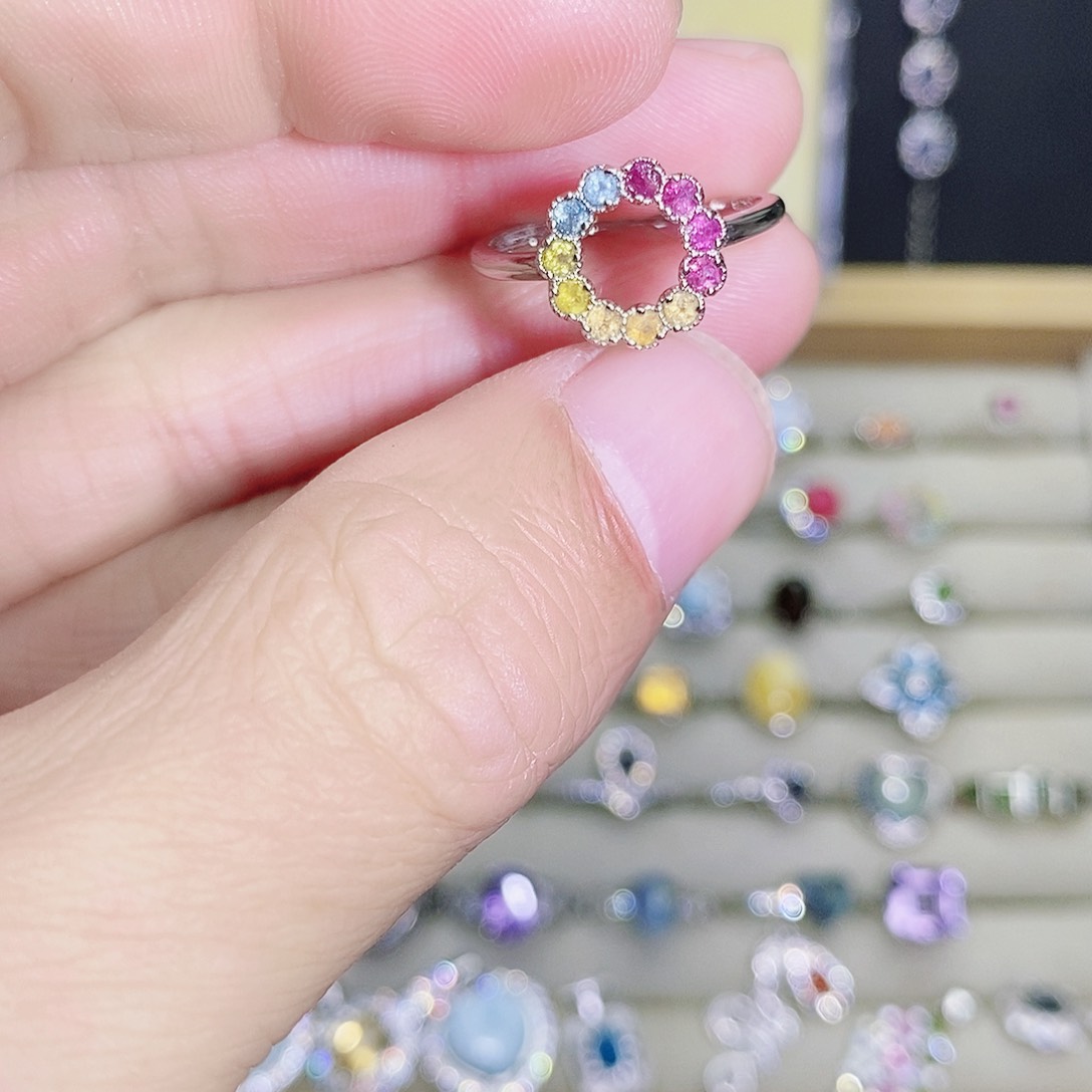 未镶嵌戒指碧玺459