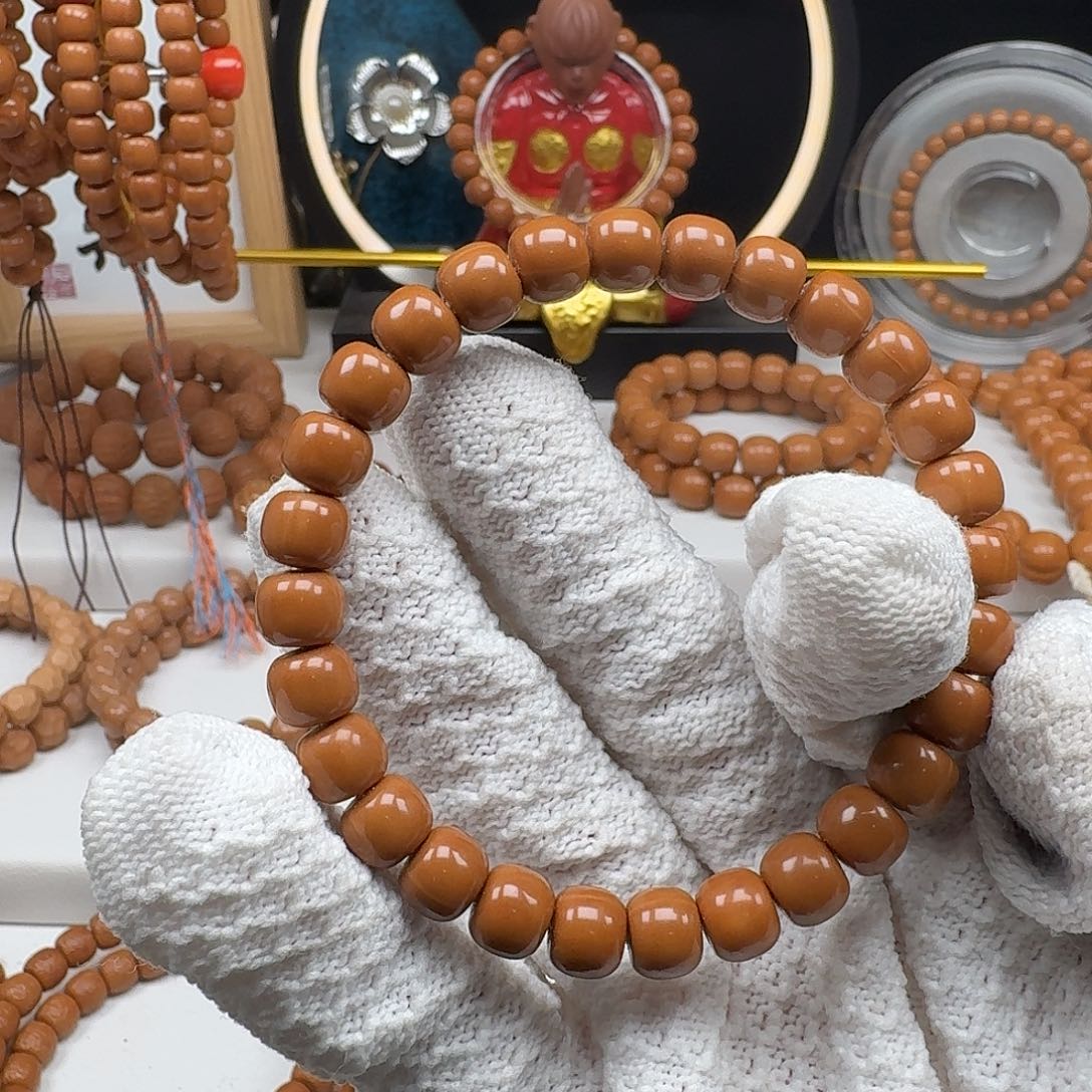 矢***渝猴头核桃手串猴头老邢8.5*7 脖挂