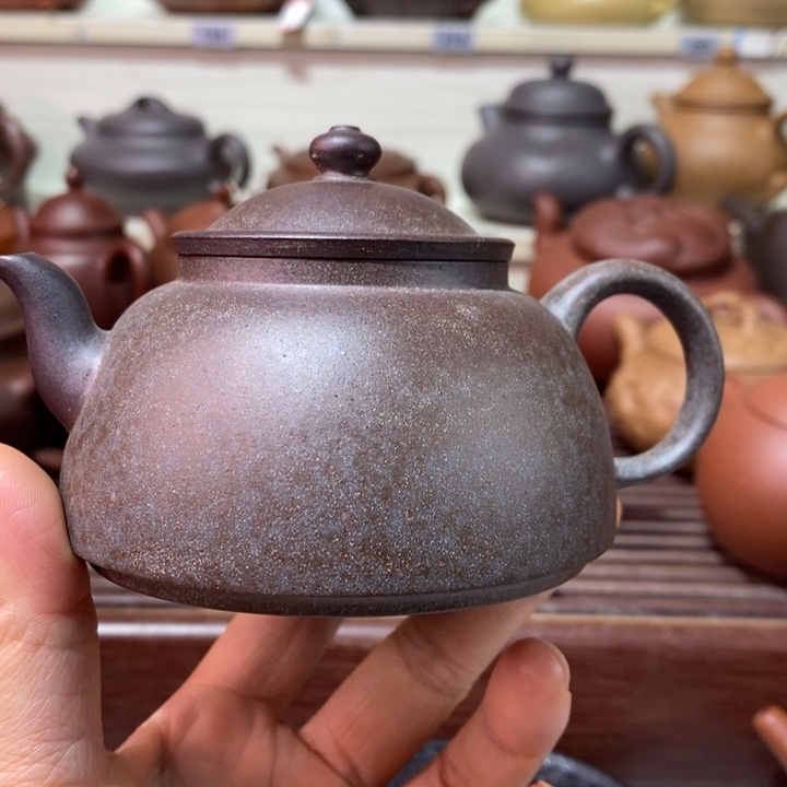 茶壶紫砂微瑕处理一把